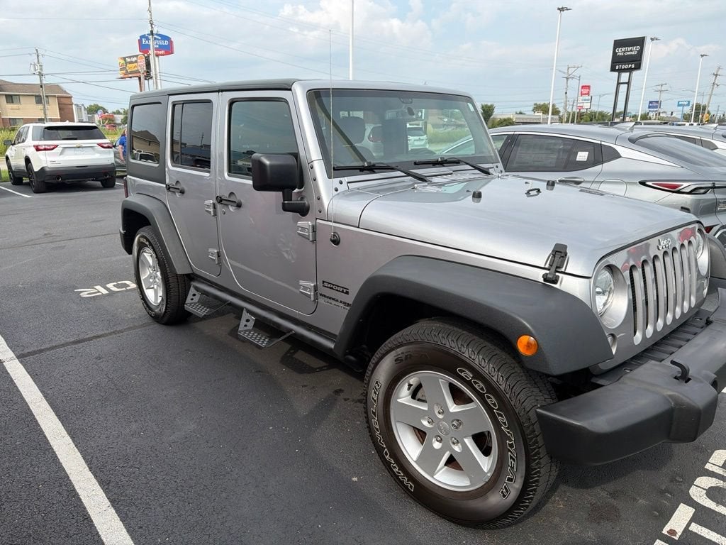 2018 Jeep Wrangler JK Unlimited Sport S 4x4