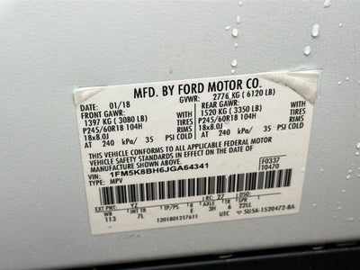 2018 Ford Explorer Base