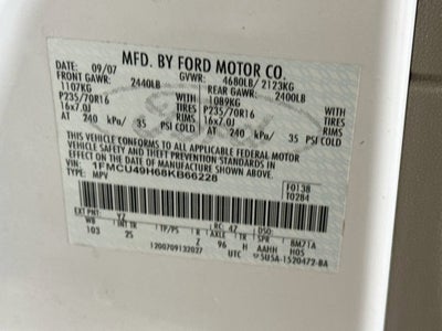 2008 Ford Escape Hybrid Hybrid