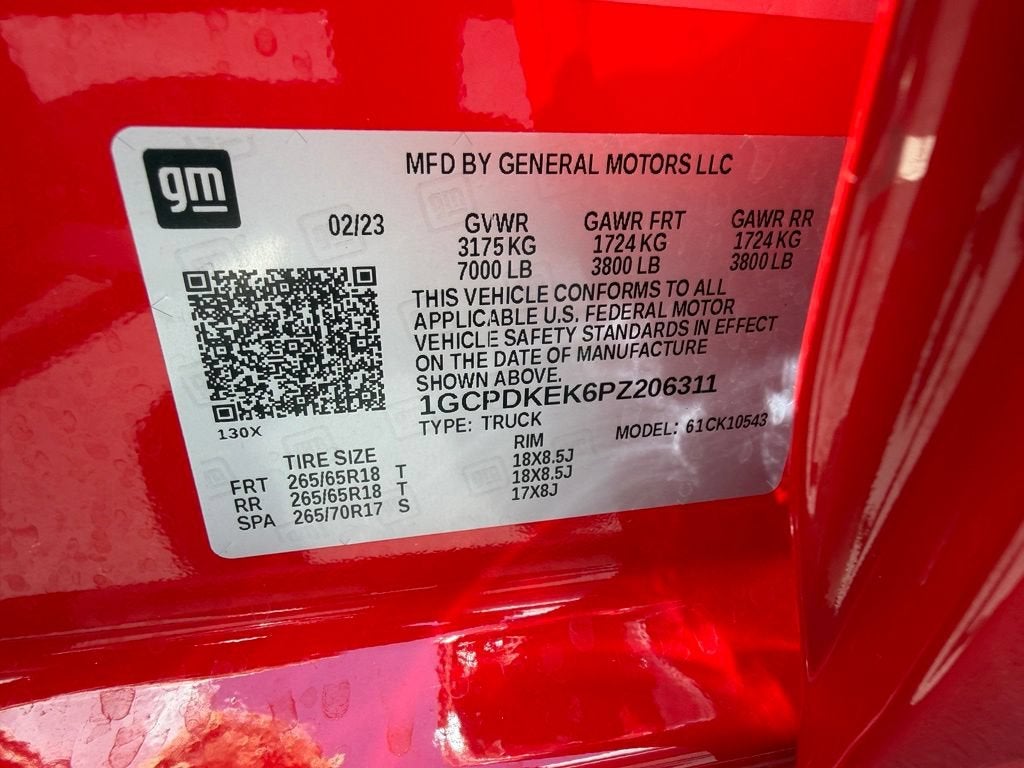 2023 Chevrolet Silverado 1500 LT (2FL)