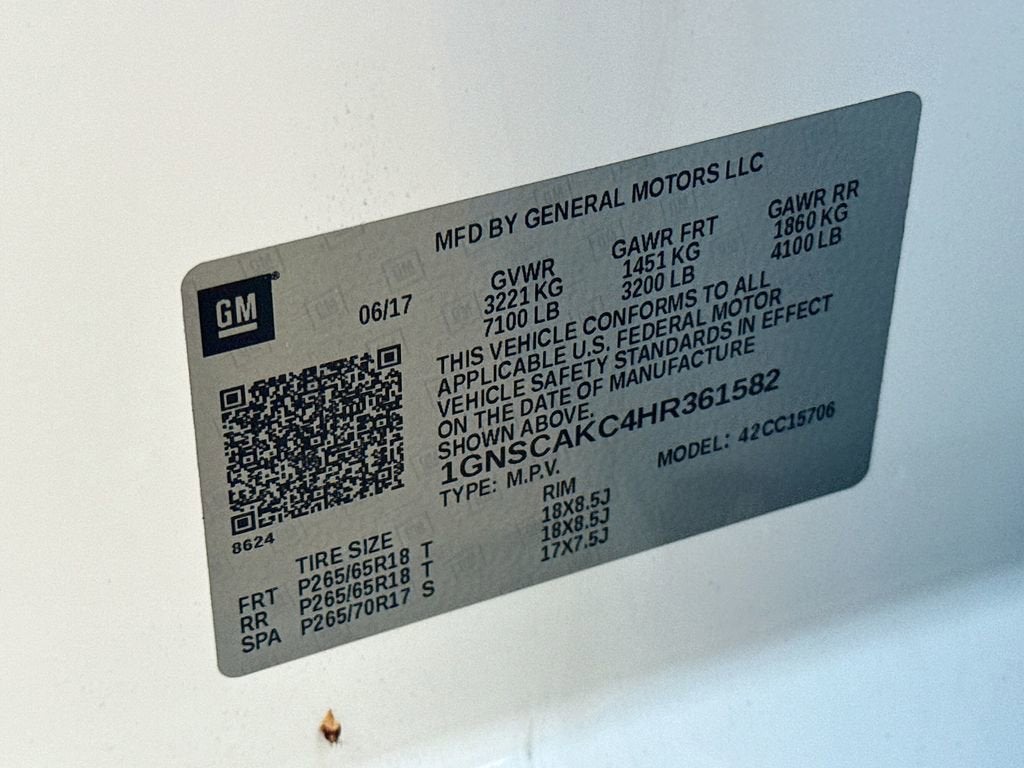 2017 Chevrolet Tahoe LS