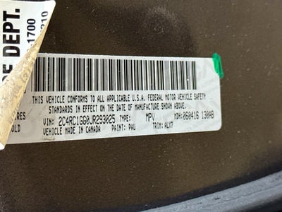 2018 Chrysler Pacifica Limited