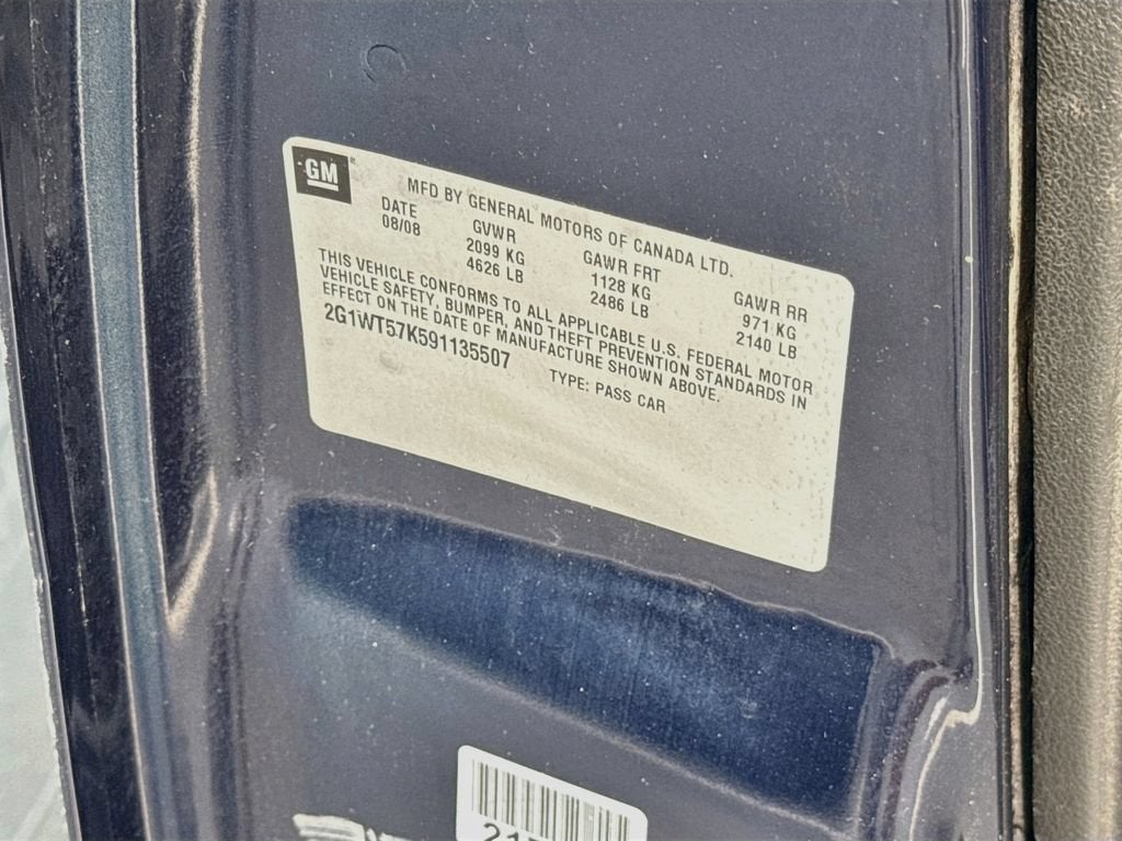 2009 Chevrolet Impala 3.5L LT