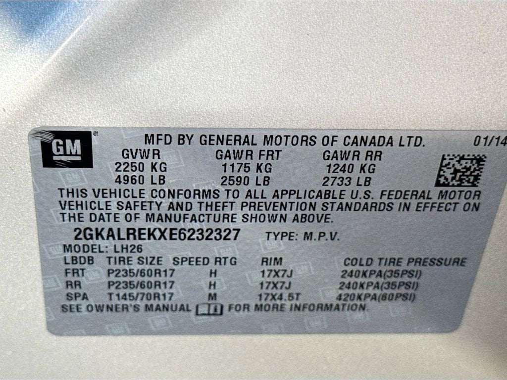 2014 GMC Terrain SLE