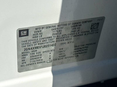2018 Chevrolet Equinox Premier