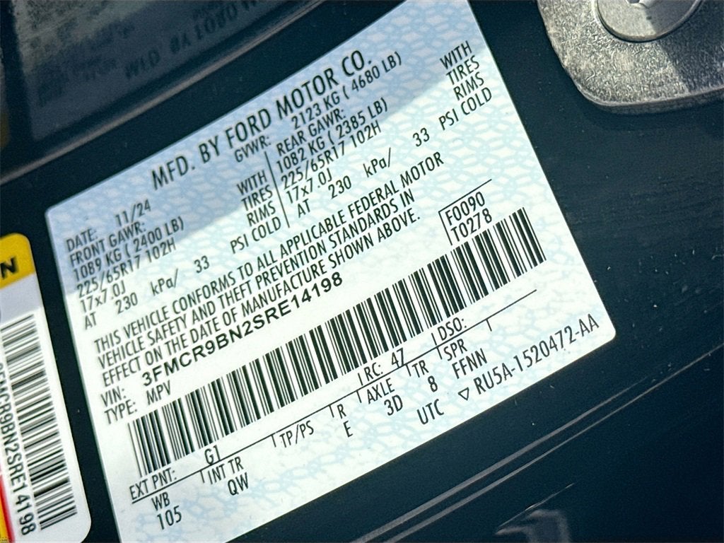 2025 Ford Bronco Sport Big Bend