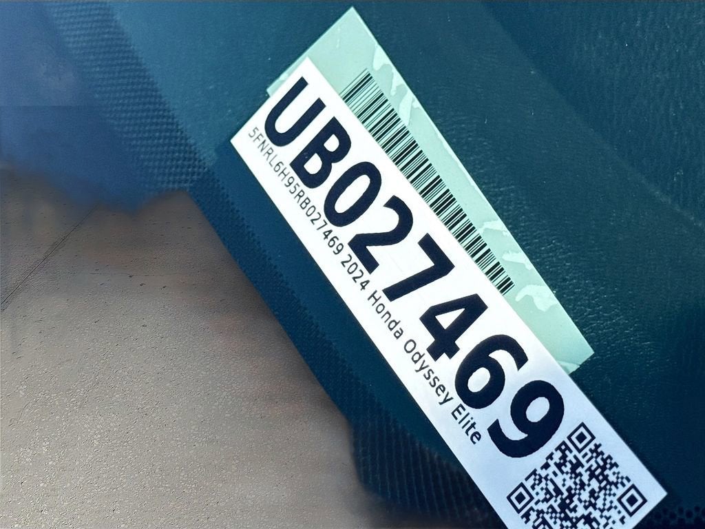 2024 Honda Odyssey Elite