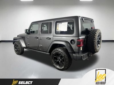 2022 Jeep Wrangler Unlimited Willys 4x4