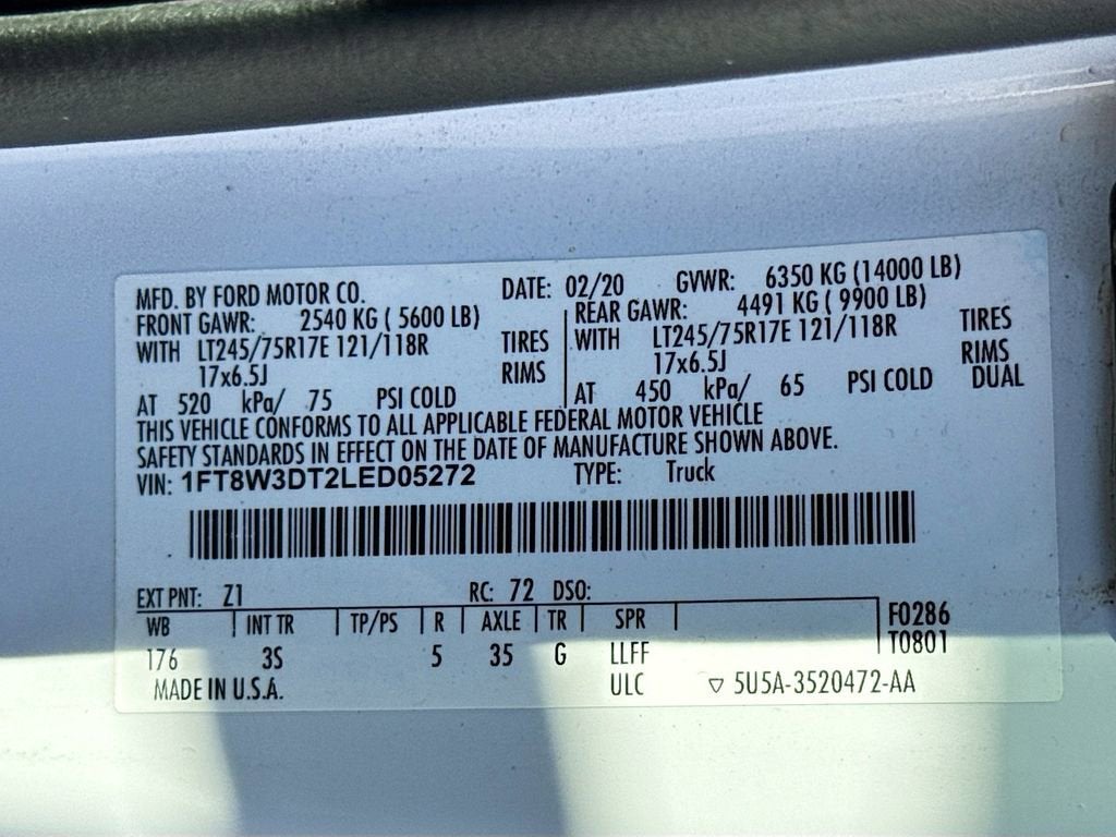 2020 Ford Super Duty F-350 DRW XL