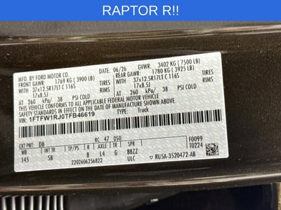 2026 Ford F-150 Raptor