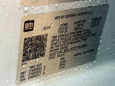 2026 Chevrolet Silverado 1500 High Country