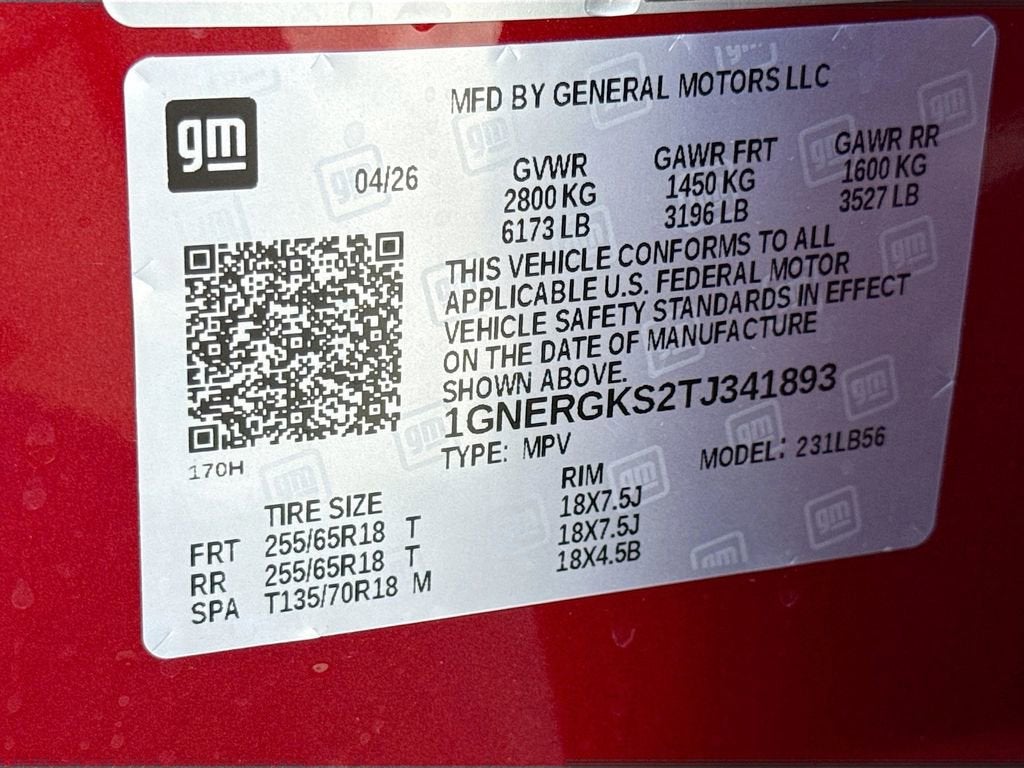 2026 Chevrolet Traverse LT