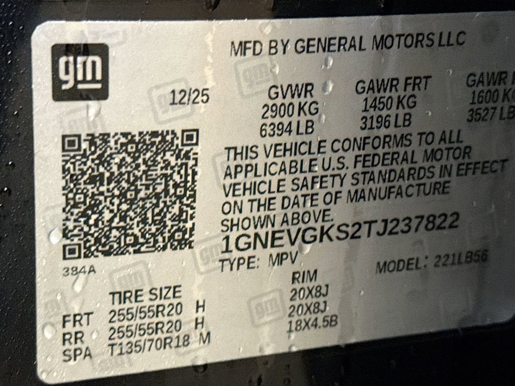 2026 Chevrolet Traverse LT