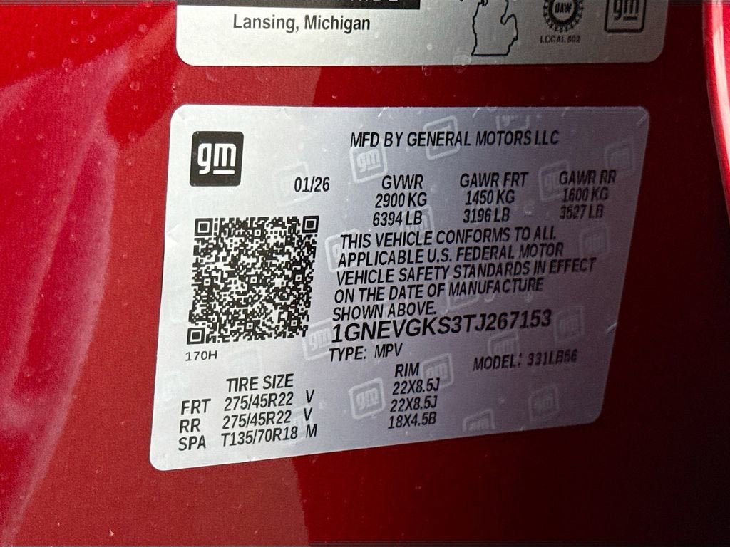 2026 Chevrolet Traverse LT