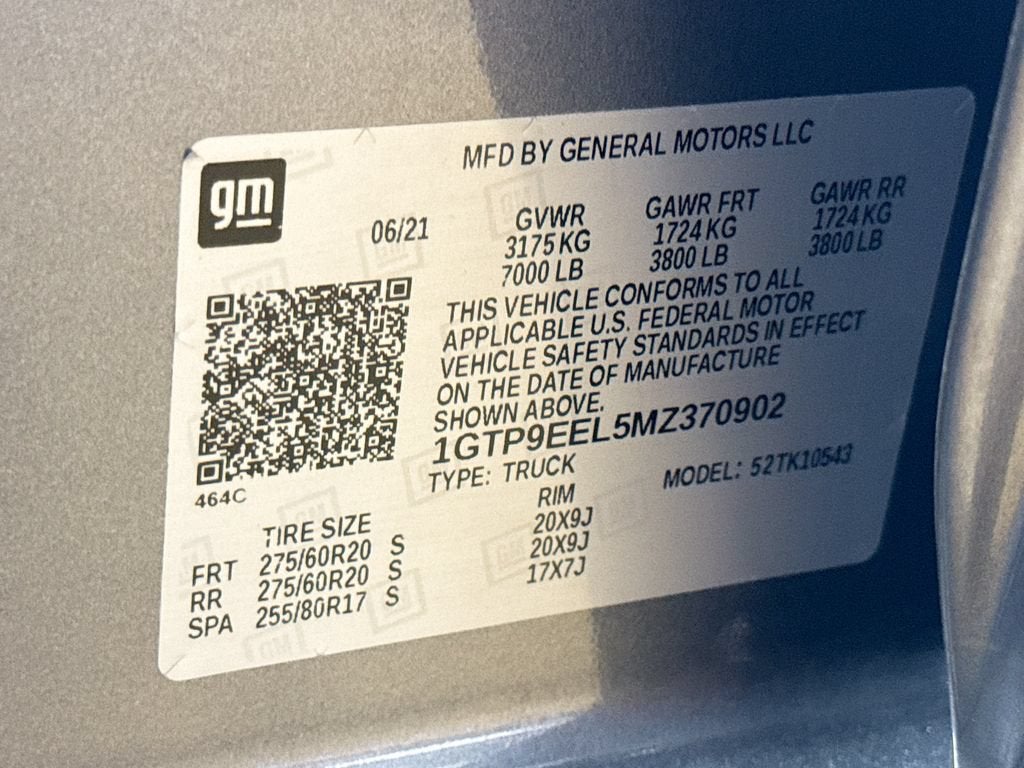 2021 GMC Sierra 1500 AT4