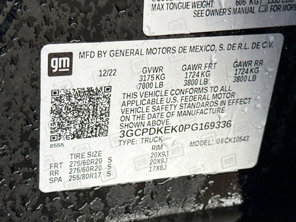 2023 Chevrolet Silverado 1500 LT (2FL)