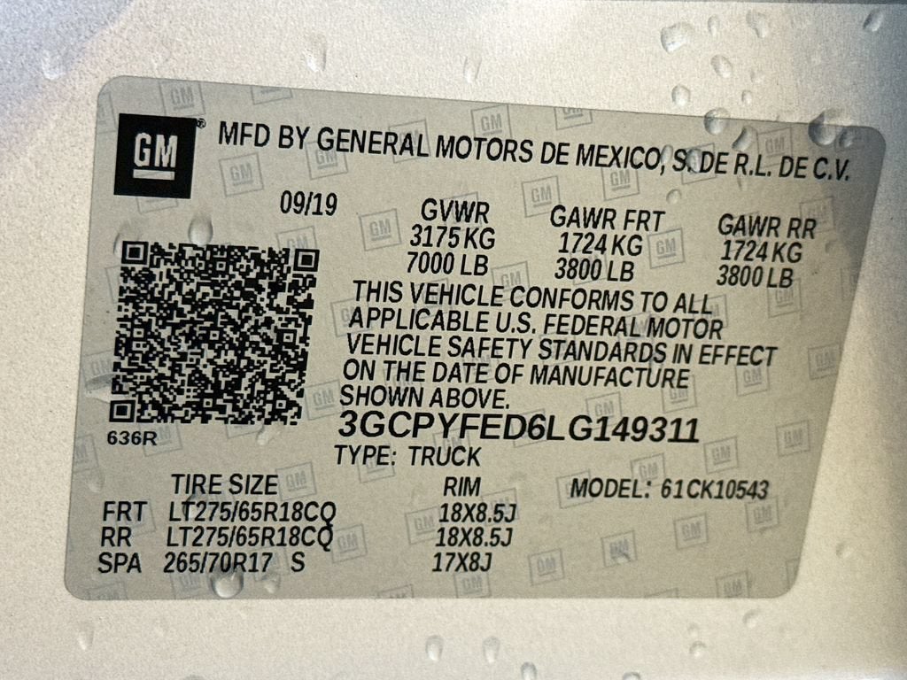 2020 Chevrolet Silverado 1500 LT Trail Boss