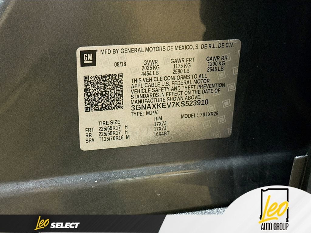 2019 Chevrolet Equinox LT