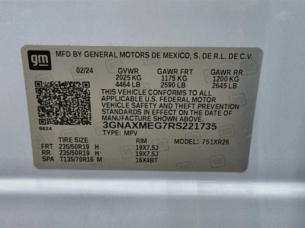 2024 Chevrolet Equinox RS