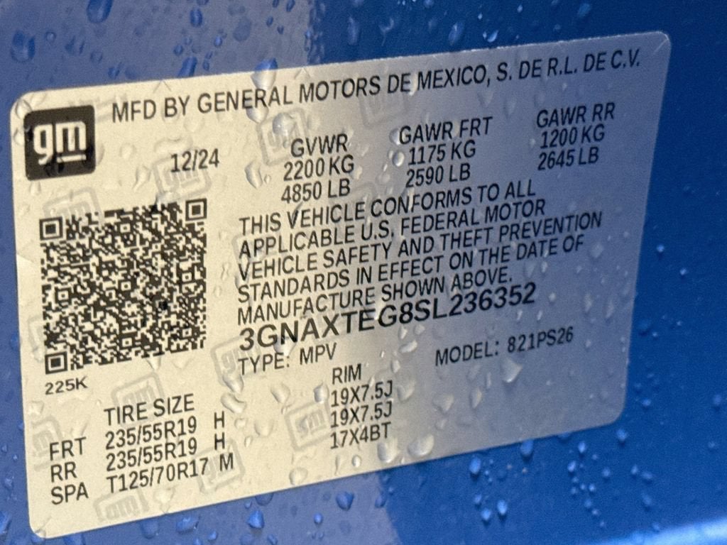 2025 Chevrolet Equinox RS