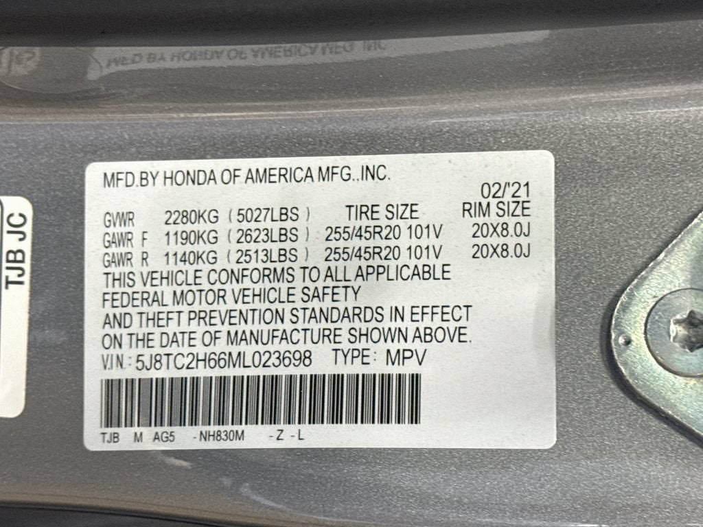2021 Acura RDX A-SPEC Package