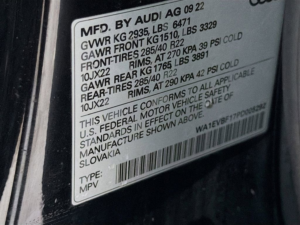2023 Audi Q8 55 Premium Plus Quattro