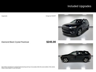 2020 Jeep Cherokee Limited 4x4