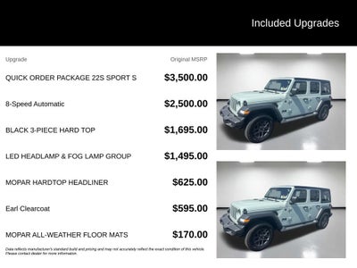 2024 Jeep Wrangler 4-Door Sport S 4x4