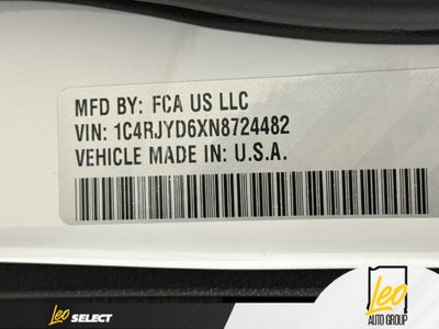 2022 Jeep Grand Cherokee 4xe Overland 4x4