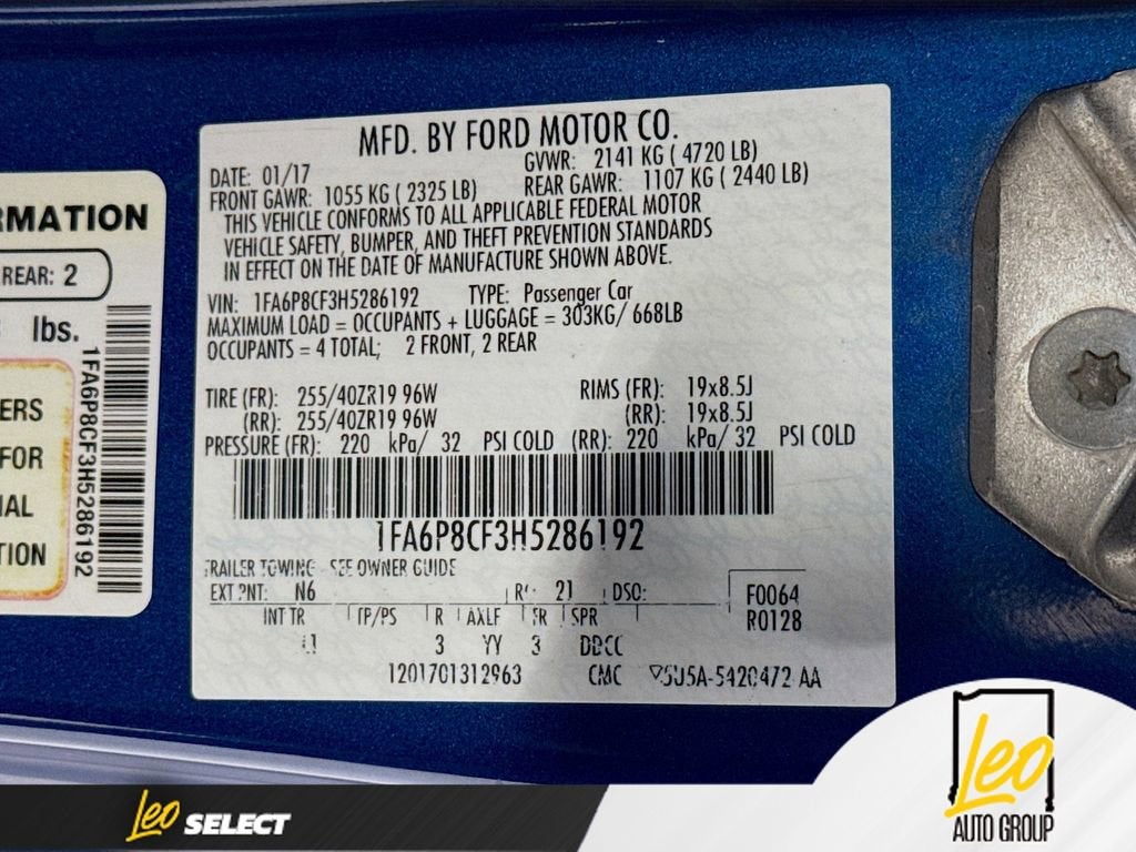 2017 Ford Mustang GT