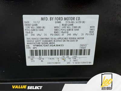 2018 Ford Explorer XLT
