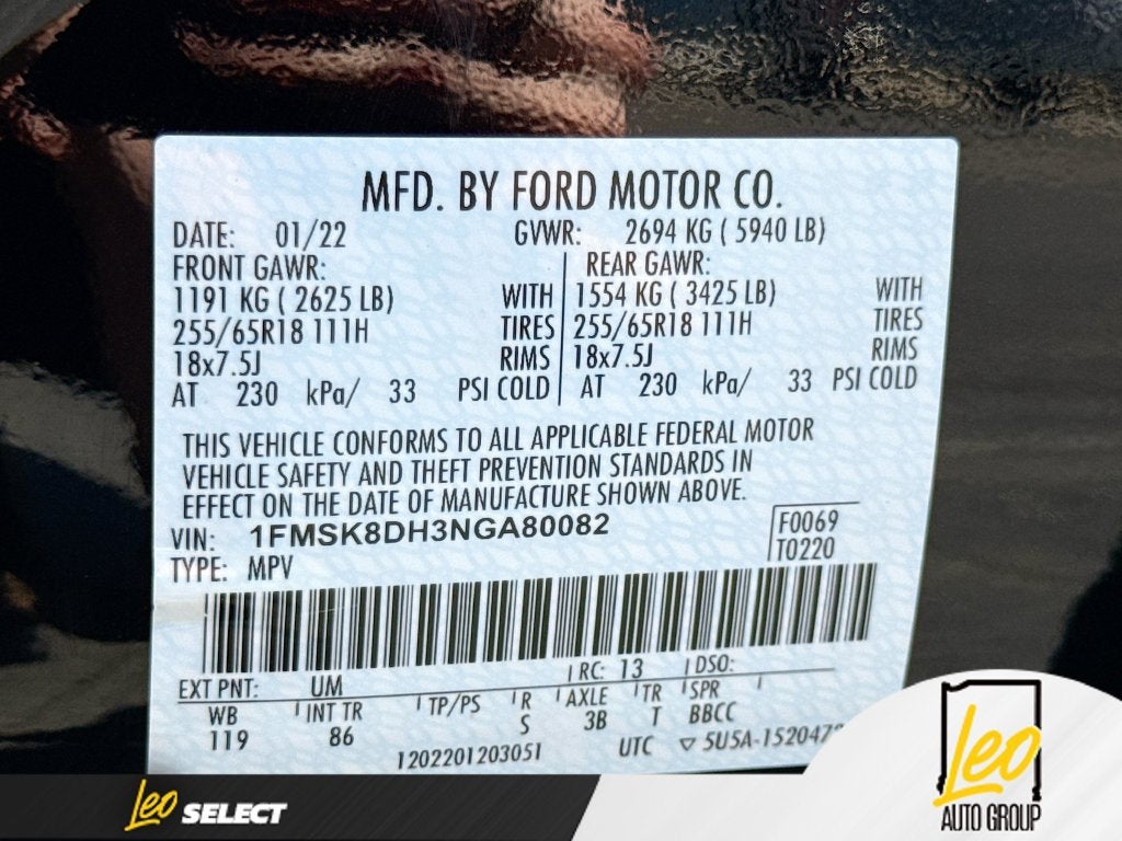 2022 Ford Explorer XLT