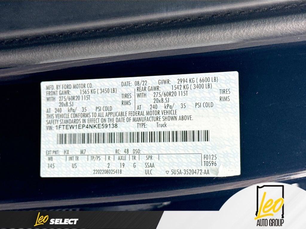 2022 Ford F-150 XLT - Photo 33