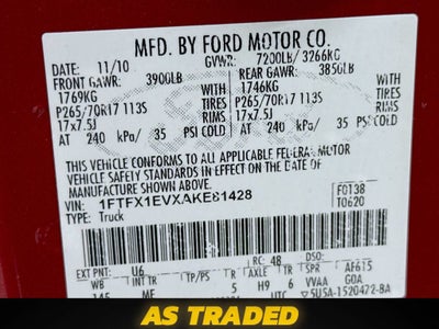 2010 Ford F-150 XLT