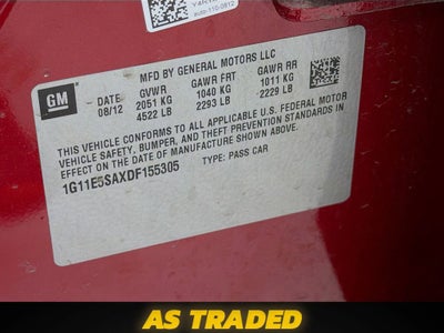 2013 Chevrolet Malibu LT