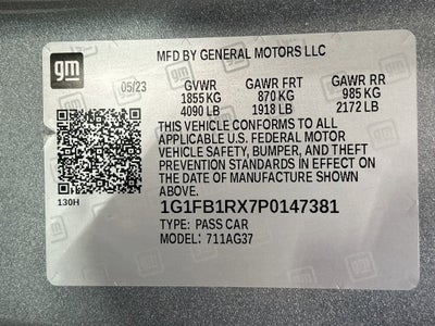 2023 Chevrolet Camaro 1LT