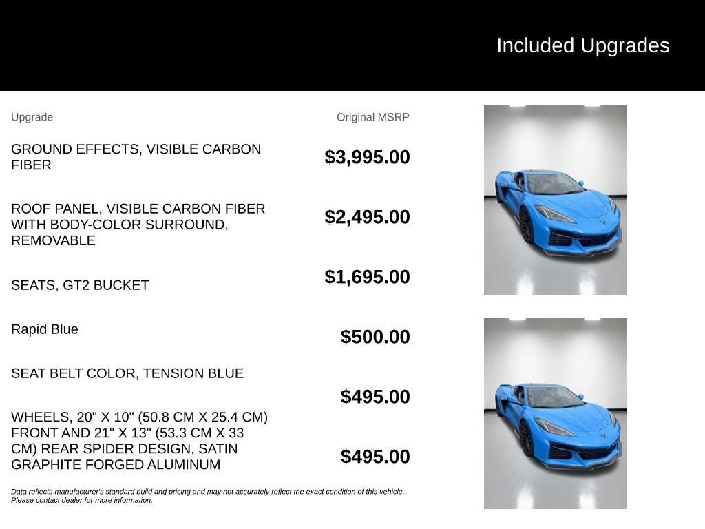 2024 Chevrolet Corvette Z06 2LZ