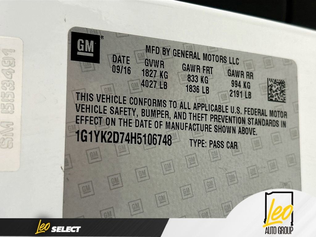 2017 Chevrolet Corvette Stingray Z51 2LT