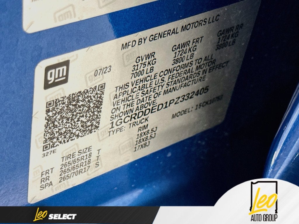 2023 Chevrolet Silverado 1500 LT