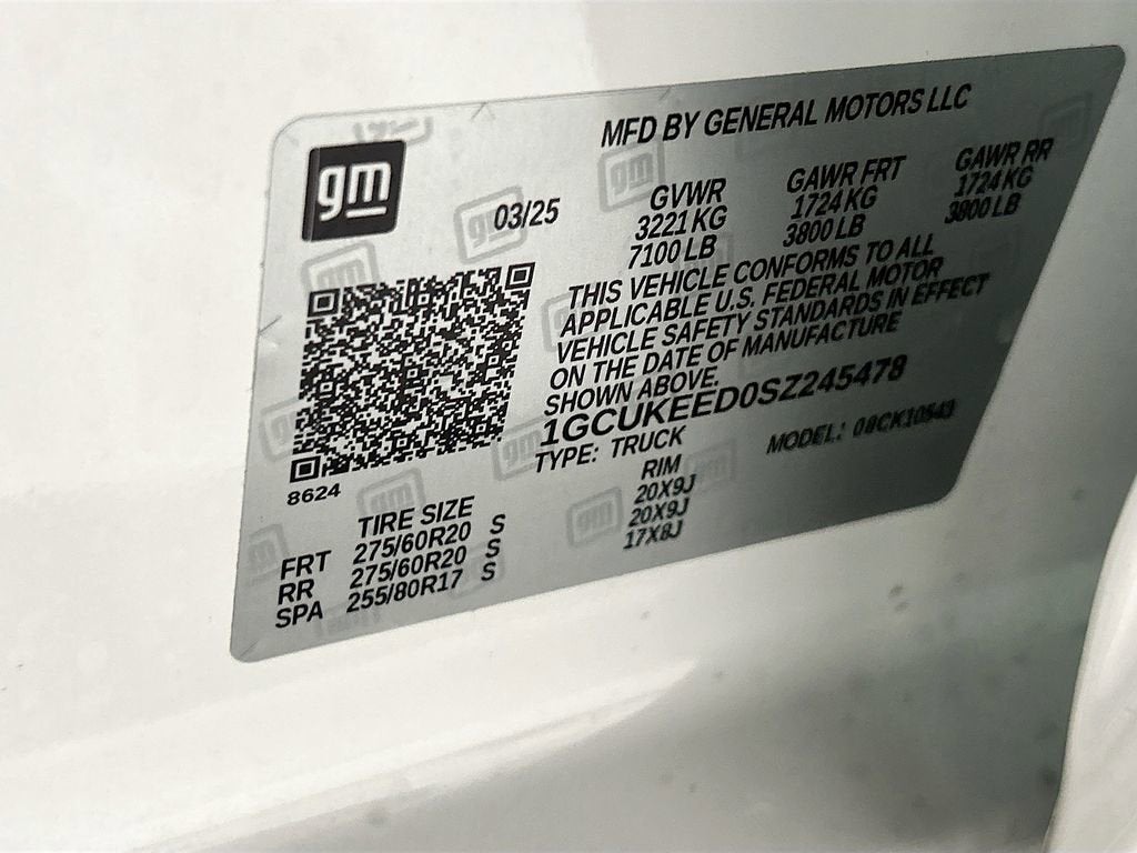 2025 Chevrolet Silverado 1500 RST