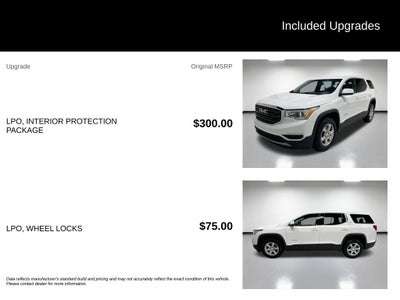 2019 GMC Acadia SLE