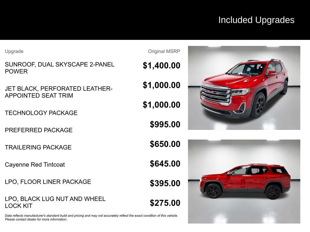 2021 GMC Acadia AT4