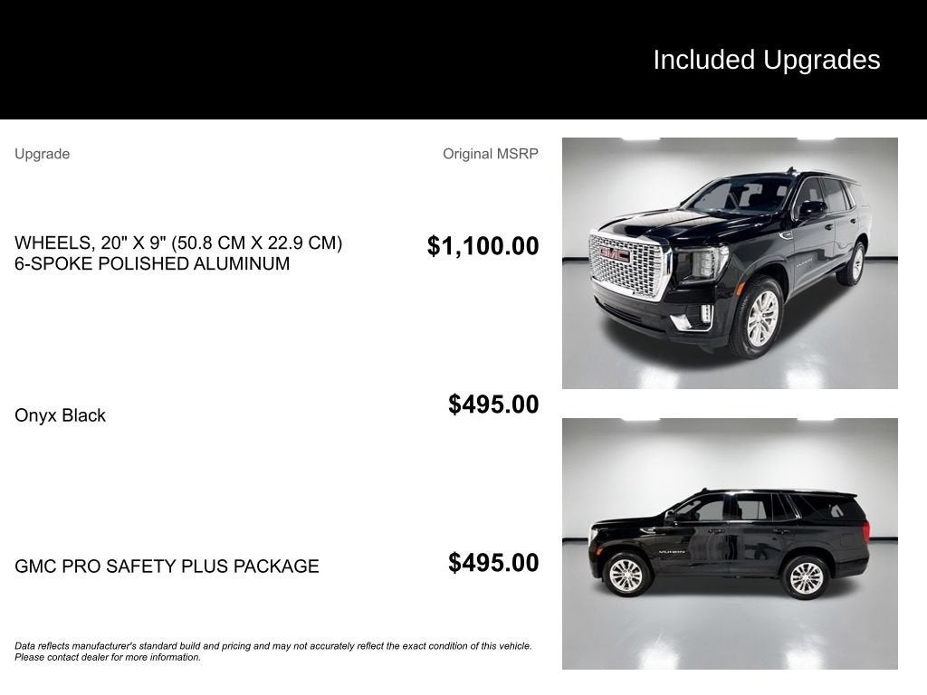 2023 GMC Yukon SLE