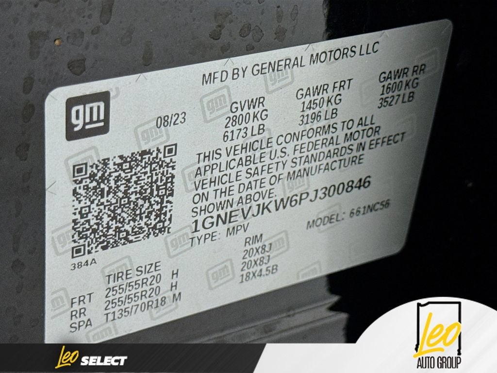 2023 Chevrolet Traverse RS