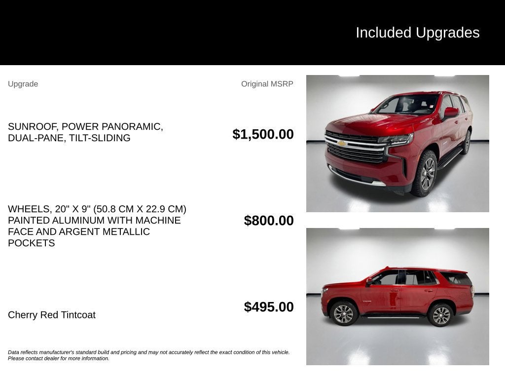 2022 Chevrolet Tahoe LT