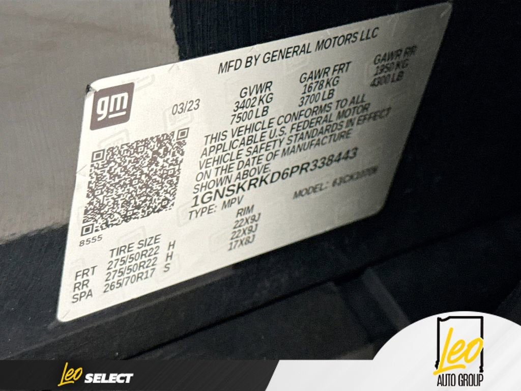 2023 Chevrolet Tahoe RST