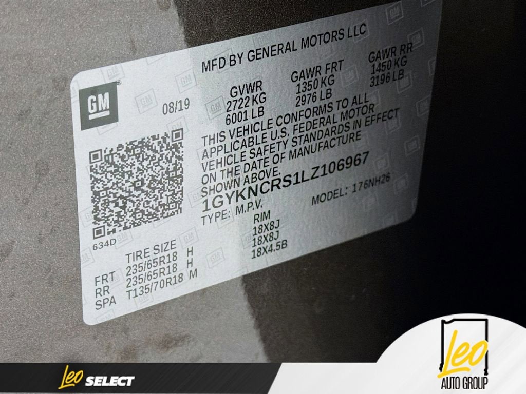 2020 Cadillac XT5 Premium Luxury FWD