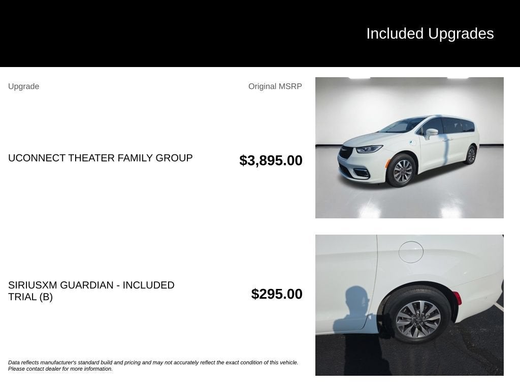 2022 Chrysler Pacifica Hybrid Touring L