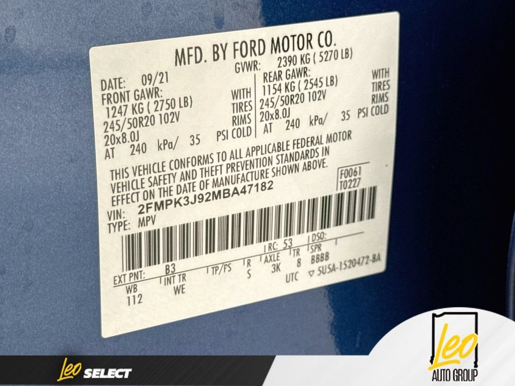 2021 Ford Edge ST-Line