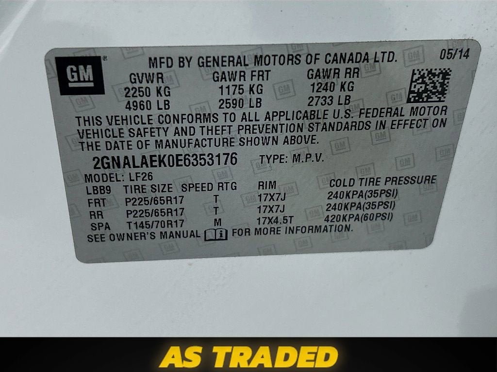 2014 Chevrolet Equinox LS